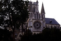 Église abbatiale Saint-Yved de Braine (vue générale)